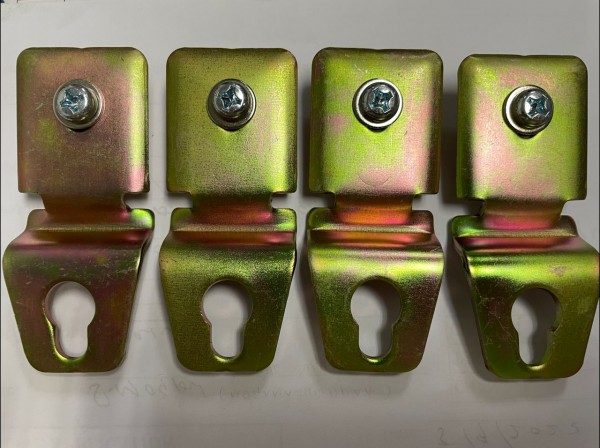 Wall M/Bracket (3mm/Rainbow) - 4pcs/set